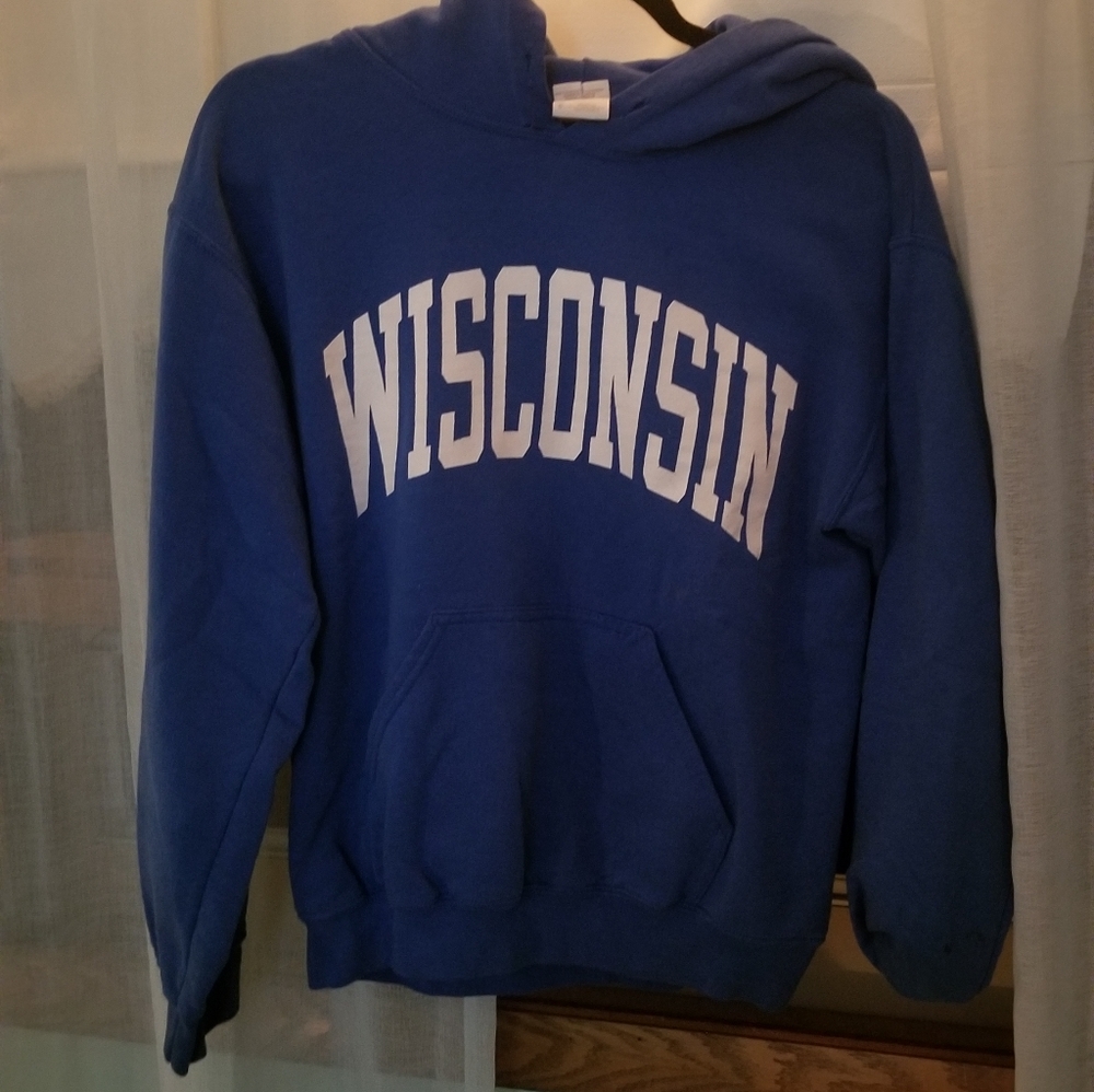 Blue Wisconsin Sweatshirt